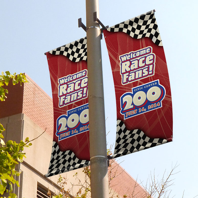 Avenue Pole Banners