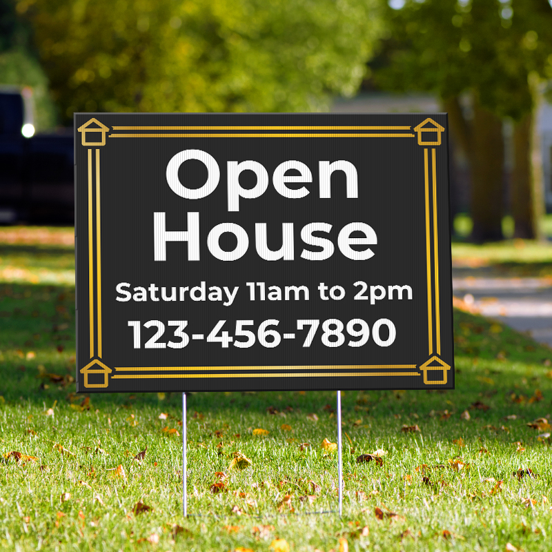 Yard Signs - Open House